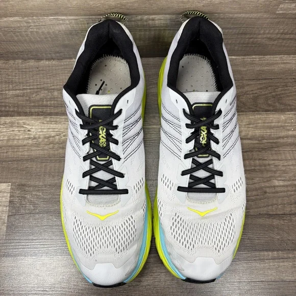 Hoka Clifton 6 Gray Mens US Size 14 EUR 49.3 1102872 LRNC Running Shoes - Picture 8 of 10